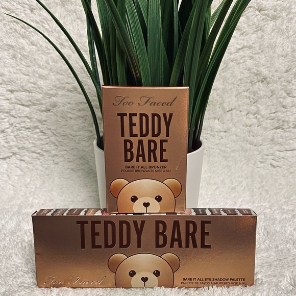 *NEW* TOO FACED TEDDY BARE PALETTE & TEDDY BARE BRONZER 🐻 - Picture 1 of 12